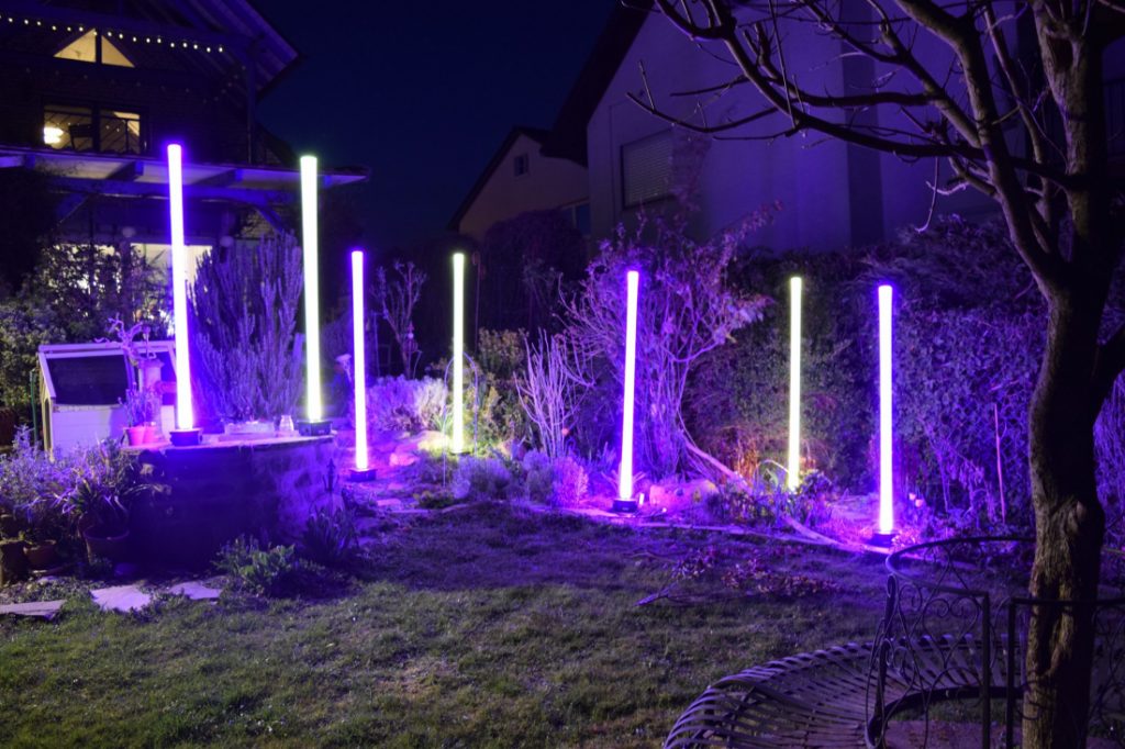 LED Akku Säulen / Tubes zum mieten