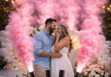 Gender Reveal Feuerwerk buchen